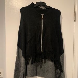 Shawl with Zipper